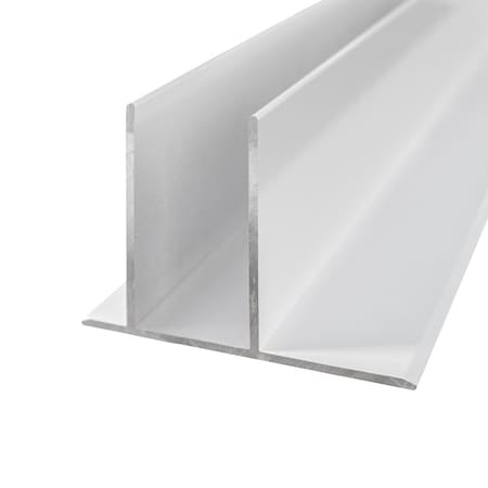 Swiftwall Pro Pro Reusable Modular Panel System Bottom Track in White Powder-Coated Aluminum TA10